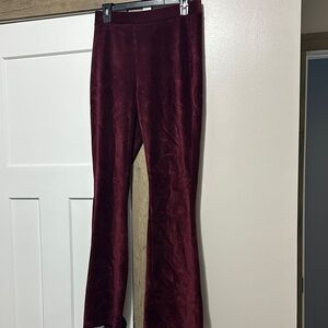 Arizona Jean Company Corduroy Pants in Deep Burgundy